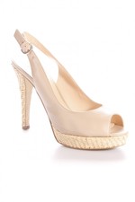 GUESS Tacco Alto Sandali Beige Bast elementi da donna tg. de 41 high heel sandal GUESS Tacco Alto Sandali Beige Bast elementi da donna tg. de 41 high heel sandal