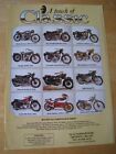 TOUCH OF CLASSIC MOTORCYCLE RACING COMPETITION BIKES STOCK LIS ADVERT A4 FILE 29