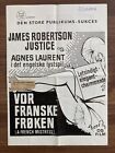 A French Mistress Cecil Parker James Robertson Justice 1960 Danish Press Release