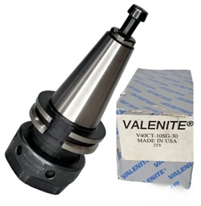 Valenite V40CT-10SG-30 CAT40 2-T-8 Collet Chuck W/Retention Knob PT-498 - Picture 1 of 13