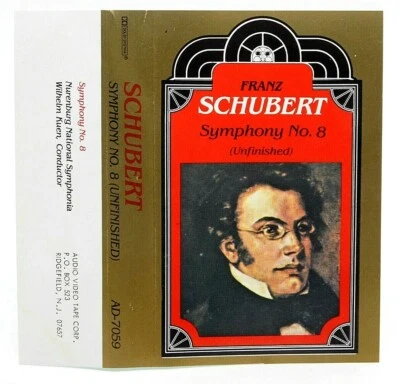 Cassette Schubert Franz Symphony No 8 Unfinished Audio Video Tape Corp - Image 1 of 2