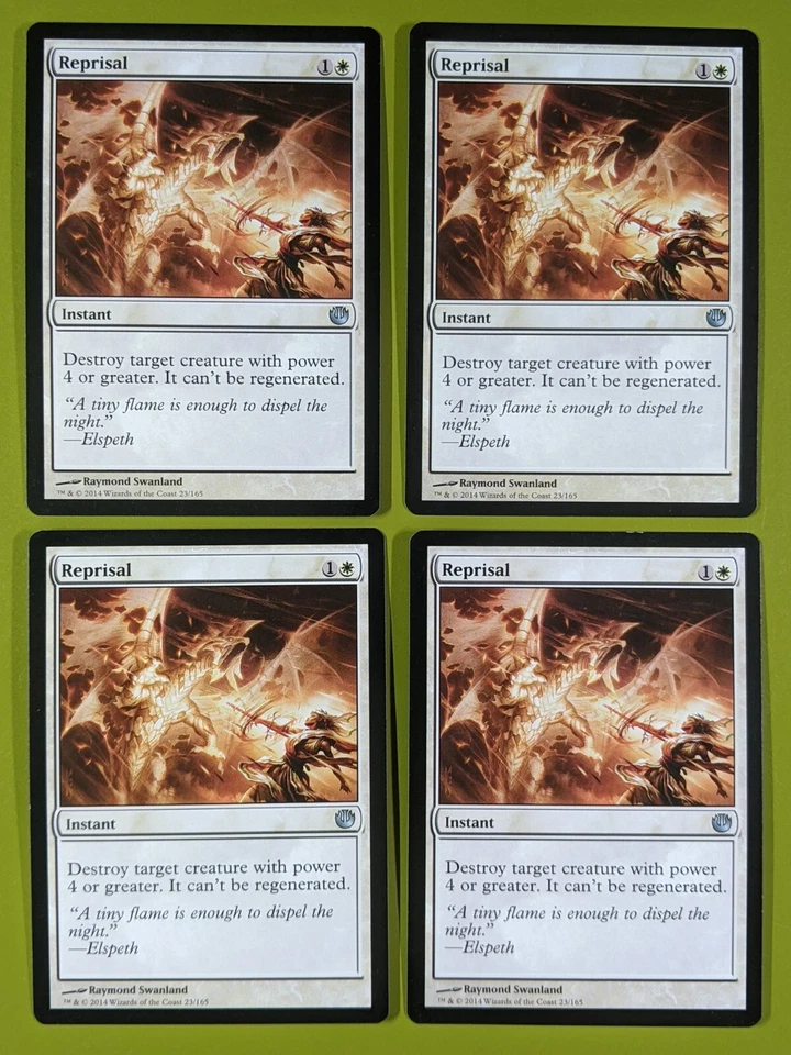 Reprisal x4 Journey into Nyx 4x Playset Magic the Gathering MTG - Image 1 of 1