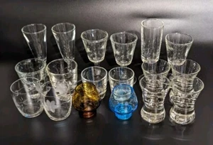 Konvolut 18 Vintage MCM Schnapsgläser, Saki, Mini Cocktail - Bild 1 von 11