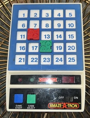 AMAZE-A-TRON - VIDEOJUEGO VINTAGE 1978 COLECO A BATERÍA VINTAGE - FUNCIONA Foto 1 de 2