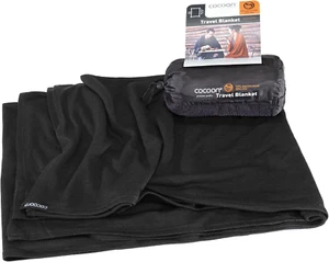 Travel Blanket - Coperta Da Viaggio in Lana Merino E Seta, Colore: Nero - Foto 1 di 12