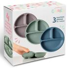 ChÃ©riKid Suction Plates for Baby Toddlers - FEATURES SUPER STRONG QUADRUPLE