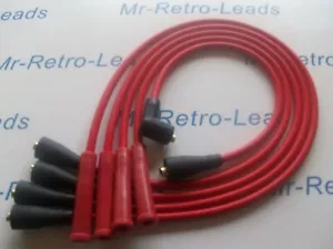 RED 8MM PERFORMANCE IGNITION LEADS TRIUMPH ACCLAIM HLS QUALITY BUILT HT LEADS - Picture 1 of 2