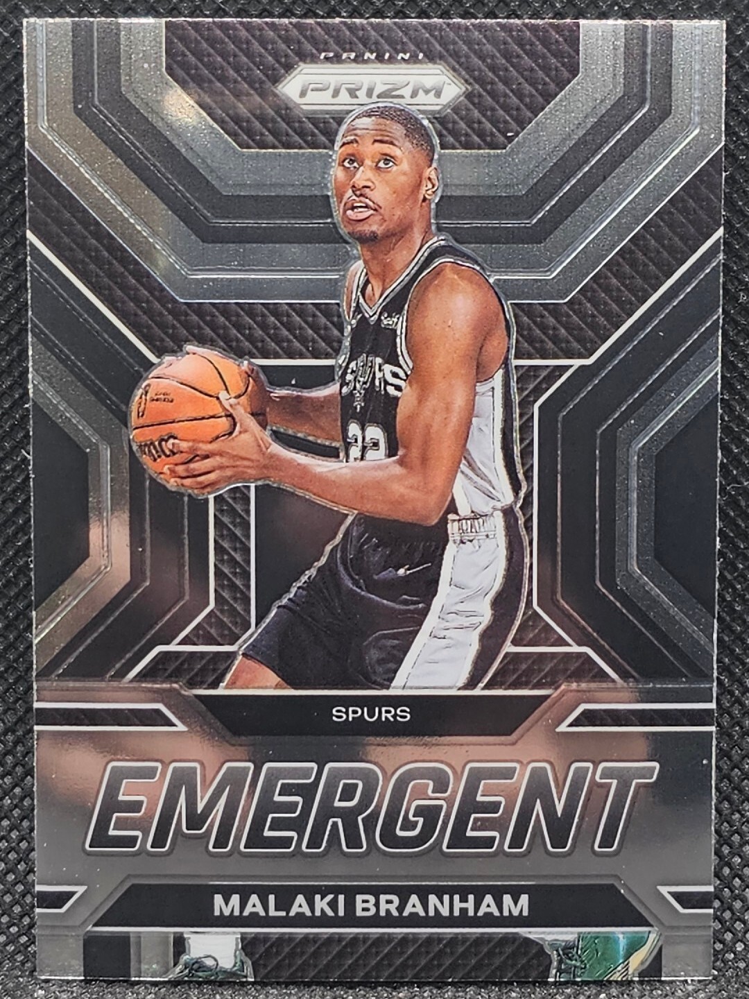 2022-23 Panini Prizm Basketball #28 Malaki Branham Emergent RC Rookie Insert