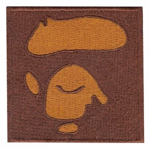 Ape Portrait DIY Iron On Embroidered Applique Patch - Picture 1 of 1