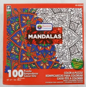 Mandalas Puzzle 100 pieces 8" x 10" when assembled #3 - Picture 1 of 2