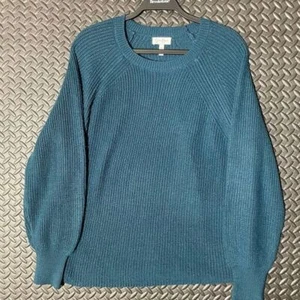 Maglione pullover maglia Jessica Simpson verde scuro abbigliamento casual donna taglia XL - Foto 1 di 7