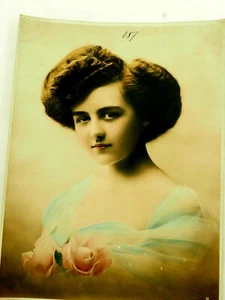 Violet Wegner Wife Prince Peter of Montenegro Hand Colored 9" x 11.75" - Picture 1 of 5