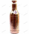 Copper High Neck Drinking Water Bottle Ayurvedic 1Ltr Vessel Leak Proof