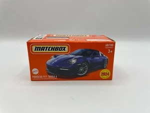 Matchbox 2024 Porsche 911 Targa 4 Blue MBX New 2024 60/100 Box - Picture 1 of 2