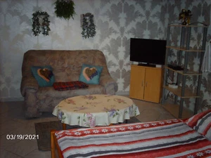 1 Z- Wohnung möbl., Dörfles-Esbach warm 450,00 Euro mtl. - Bild 1 von 2