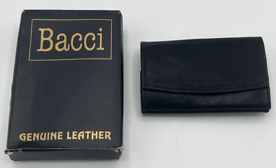 Bacci Leather Snap Close Double Key Case Mens Accessories - Image 1 of 4
