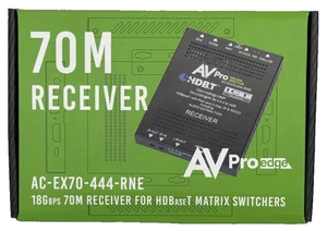 AVPro Edge AC-EX70-444-RNE 4K60 4:4:4, HDR 70M 18Gbps HDBaseT Receiver G131 - Picture 1 of 6