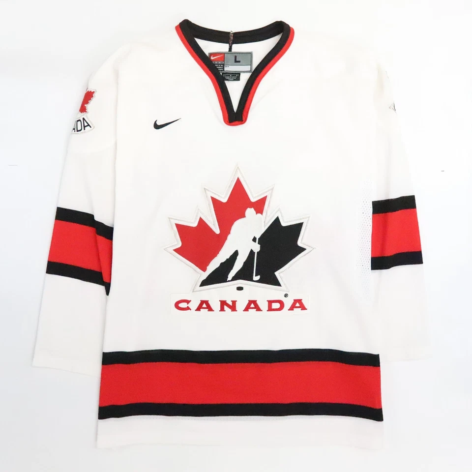 Camiseta deportiva de hockey Nike vintage del equipo de Canadá talla grande IIHF Foto 1 de 4