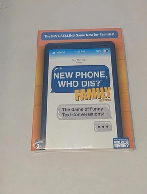 NEW - New Phone, Who Dis? Family Edition On The Go! What Do You Meme? - Image 1 of 2