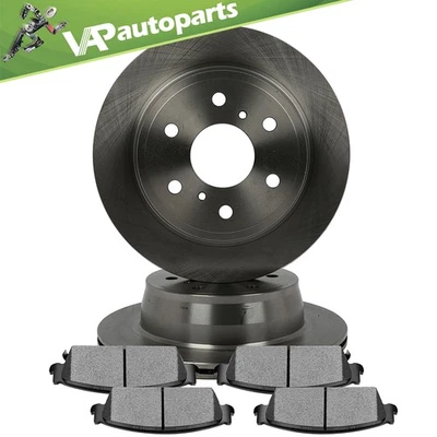 Rear Ceramic Brake Pads And Rotors Discs For CADILLAC ESCALADE 2007 - 2013 2014 Foto 1 de 4