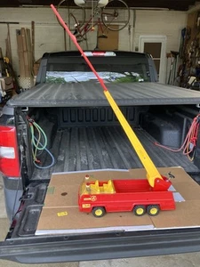 Vintage 1970 TONKA  Fire Ladder Truck, Extension Ladder - Picture 1 of 8