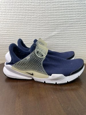 Tênis de corrida Nike Sock Dart masculino tamanho 9 meia-noite azul marinho 819686-400 - Imagem 1 de 4