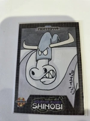 The Ghost of the Hooded Heifer - Scooby-Doo Style! ~ JASON MONTOYA Sketch Card - Image 1 of 2