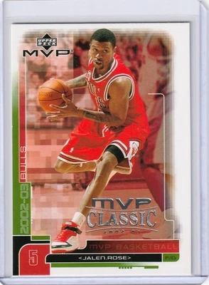 2002-03 Upper Deck MVP MVP Classic Jalen Rose #21 - Image 1 of 2