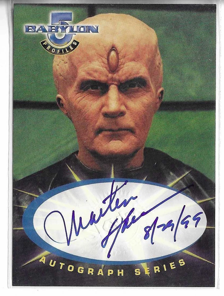 1999 Skybox Babylon 5: Profiles autograph Martin Sheen as Soul Hunter #A2  - Image 1 of 1