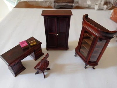 Dolls House - Case e mobili di bambola Lotto mobili Studio - Immagine 1 di 4