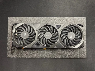 USED MSI GeForce RTX 3060 Ti VENTUS 3X 8G OC LHR Gaming Graphics Card – GDDR6 - Image 1 of 3