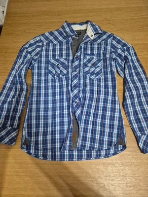 Blue Inc Company Size Small Blue Checked Shirt - Image 1 of 4