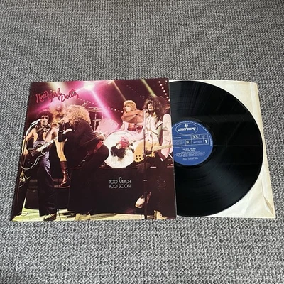 New York Dolls – In Too Much Too Soon Vinyl Record FIRST UK Pressing 1974 Foto 1 de 4