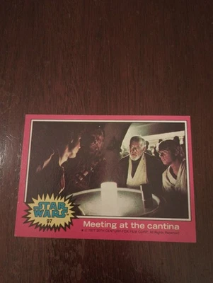 1977 Topps Star Wars (2nd Series) #97 Meeting At The Cantina (VG-EX) - Image 1 of 2