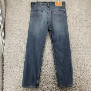 Pantalones de mezclilla Levis para hombre 34x30 azul 505 pierna recta elásticos tiro medio *Leer* - Imagen 1 de 11