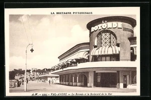 CPA Val-André, la Rotonde et le Boulevard de la Mer - Picture 1 of 2