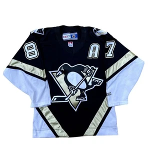 Pittsburgh Penguins #87 Sidney Crosby Rookie Year CCM NHL Jersey Men Sz S - Picture 1 of 5