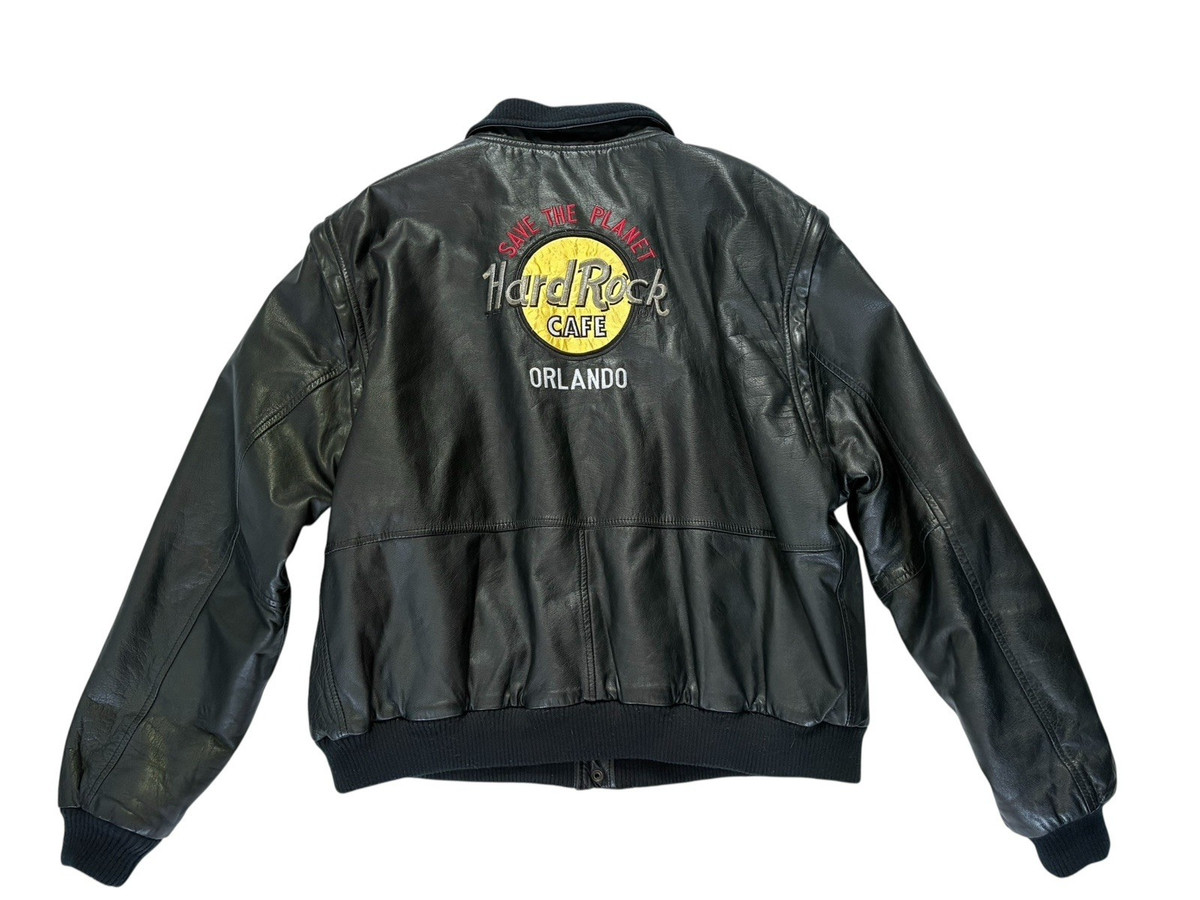 Hard Rock Cafe Leather Outer Shell Coats, Jackets & Vests