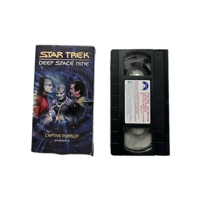 Star Trek Deep Space Nine: Episode 6 Captive Pursuit VHS Tape Used - Image 1 of 4