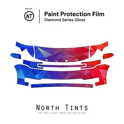 Ford Flex 2013-2015 PreCut Paint Protection Film Clear Bra PPF Kit - Image 1 of 4