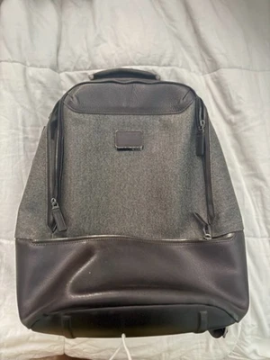 Tumi Astor Stratford Laptop Business Backpack Gray Brown 15" Ergonomic - Image 1 of 4