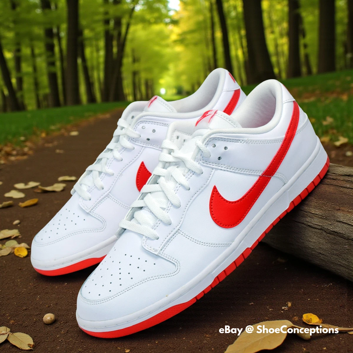 Nike Dunk Low Sport Red | eBay