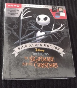 Disney The Nightmare Before Christmas Sing A Long Ed Blu-ray only at Target NEW - Picture 1 of 2