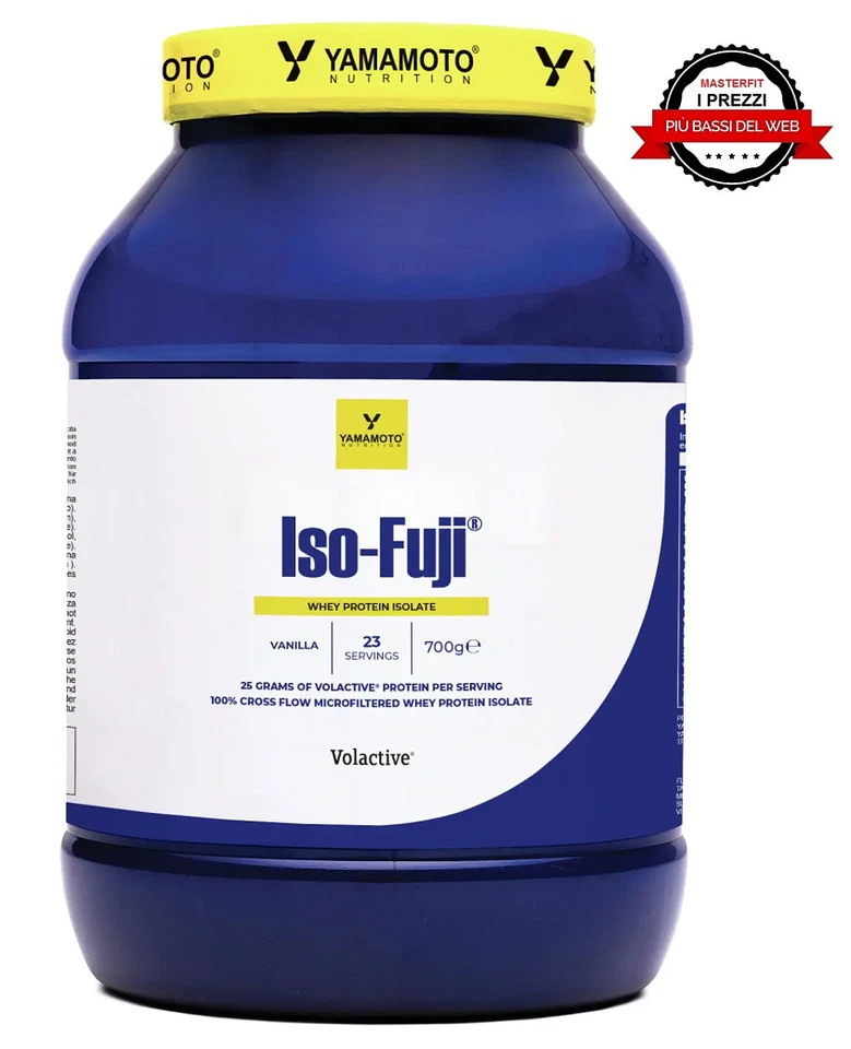 Iso FUJI YAMAMOTO NUTRITION 700 gr Proteine siero del latte Isolate Volac