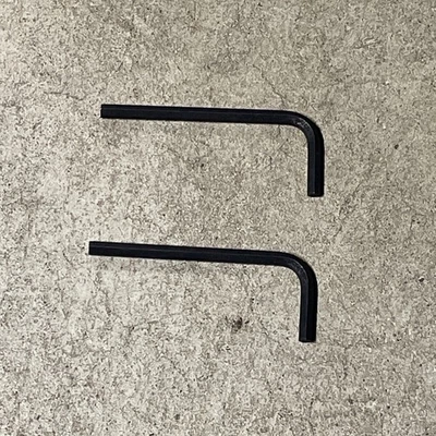 Holo Krome 57020 Short Arm 5/32" Inch L Hex Key Allen Wrench Alloy Steel QTY 2 - Image 1 of 3