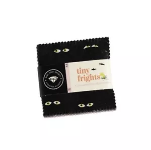 Moda Tiny Frights Mini Charm Pack By Ruby Star Society Halloween 100% Cotton - Picture 1 of 4