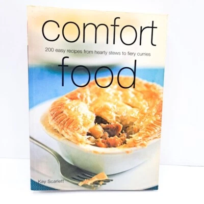 Comfort Food Cookbook Kay Scarlett 200 Easy Recipes Stews Curries Hardcover Foto 1 de 4