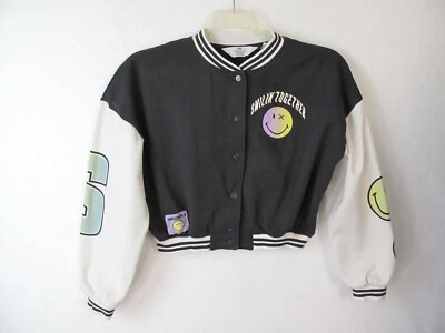 Chaqueta H&M Niñas Talla 12/14 Smiley World Snap E-3 Foto 1 de 4