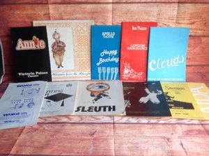 VARIOUS VINTAGE THEATRE STAGE PRODUCTION PROGRAMMES Annie Sleuth AIDA CLOUDS - Foto 1 di 5