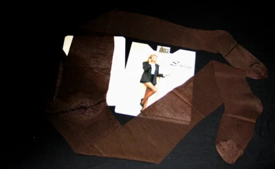 COLLANT IBICI ENERGIC 20D RELAXANT T 4 CAFE NYLON LYCRA LINGERIE SEXY FESSE NUE - Photo 1/4